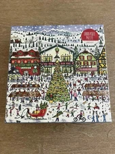 Galison Michael Storrings SANTA'S VILLAGE 1000 Piece Jigsaw Puzzle