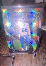 2024 Panini Select - Premier Level Braden Fiske #171 Silver Prizm Die-Cut (RC)