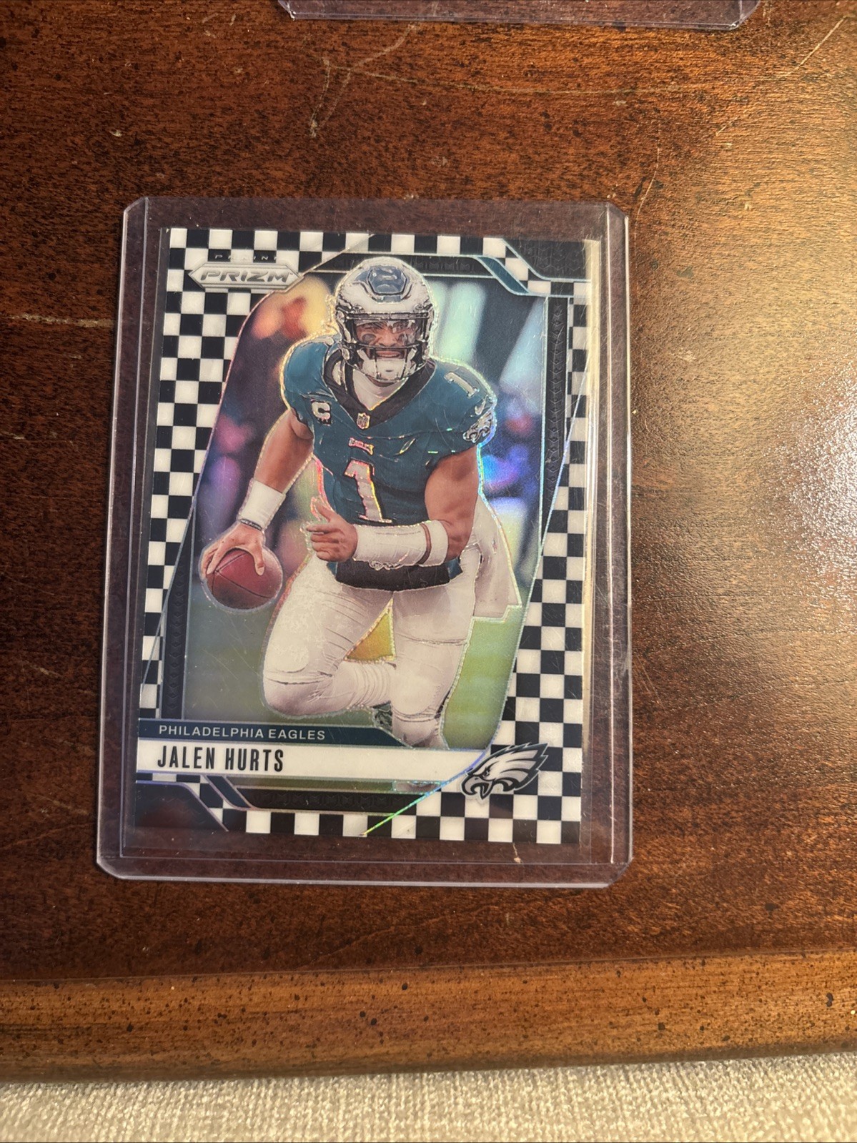 2024 Panini Prizm - Jalen Hurts #231 Black & White Checker Prizm