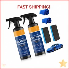 2PCS Advanced Car Quick-Acting Coating Agent Spray, Quick Effect Coating Agent f
