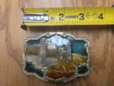 Winco Of Kansas Crude Oil Belt Buckle