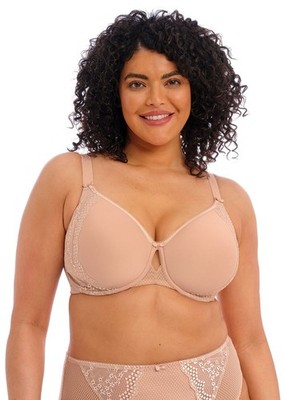 Elomi Charley Spacer Molded Bra Underwire Bandless Full Coverage Plus Size UK