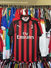 MILAN 2018 2019 HOME FOOTBALL SHIRT SHIRT SOCCER JERSEY PUMA 754750-06 sz M