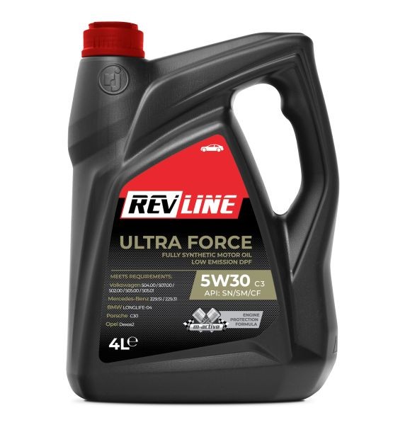 Fits REVLINE ULTRA F. C3 5W30 4L Engine Oil 5W30 4l ULTRA FORCE RUFC3 ⭐UK Stock⭐