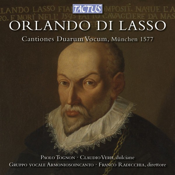 Audio Cd - Orlando Di Lasso - Cantiones Duarum Vocum, Muenchen 1577 - Tactus -D-image