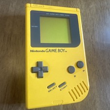 Nintendo Game Boy DMG-01 Console - Yellow Edition - Tested Working