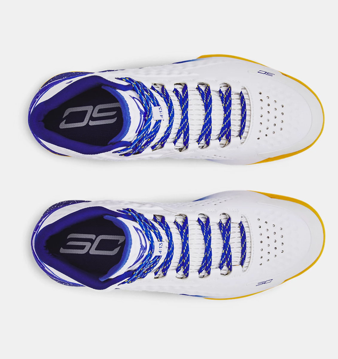 Under Armour Stephen Curry 1 DUB NATION Royal Blue White Yellow
