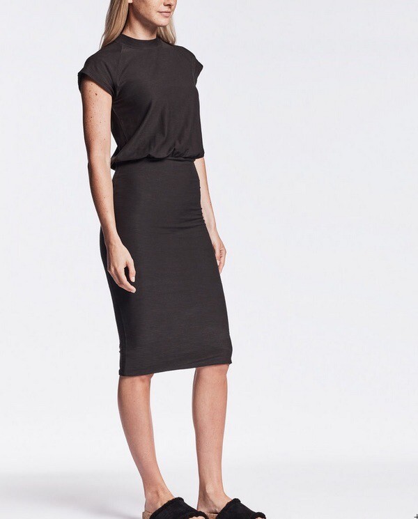 james perse blouson t shirt dress James Perse T Shirt Dress