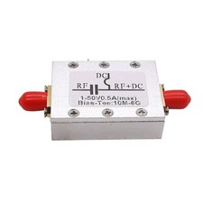 RF Biaser Bias Tee 10MHz-6GHz F HAM Radio RTL SDR LNA Low Noise DC1-50V