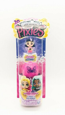 HATCHIMALS MINI PIXIES  2 Pixies Dolls + Jumbo Wings 