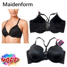 NWT Maidenform Women's 40DD One Fab Fit Lace T-Back Shaping Underwire Bra 07112