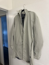 Mango Mng Beige Lightweight Lined Raincoat L