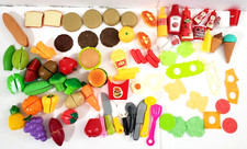 Mixed Lot of 75 Fisher Price Little Tikes  Others Pretend Play Food And Dishes