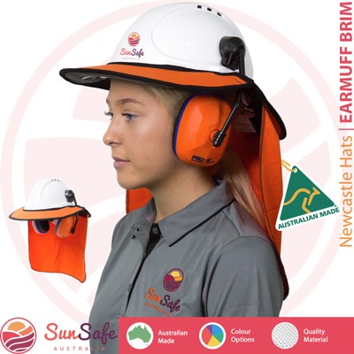 msa sunshade hard hat accessory