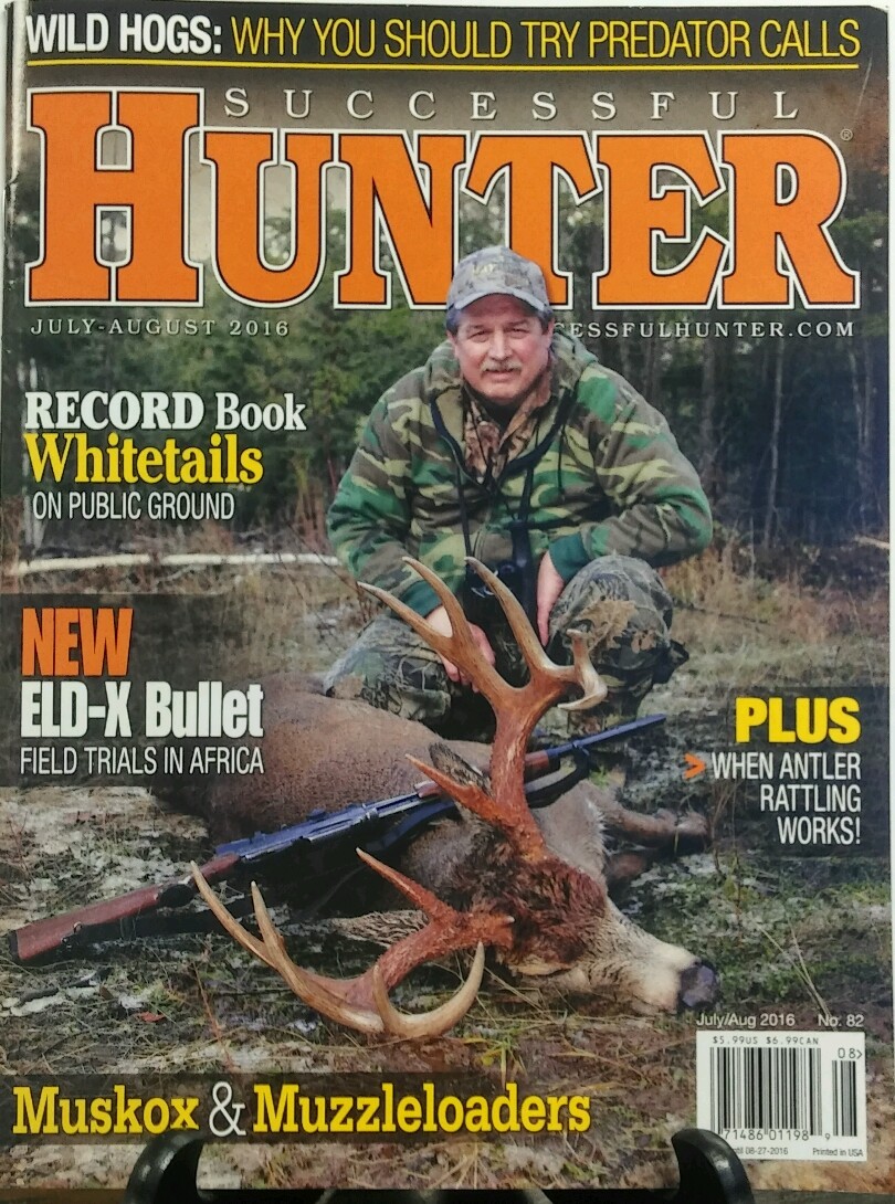 Successful Hunter July August 2016 Record Book Whitetails Hogs FREE