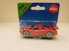 Siku Sniper 0866 Diecast Racing Red Toy Car Model Metal + Plastic Parts