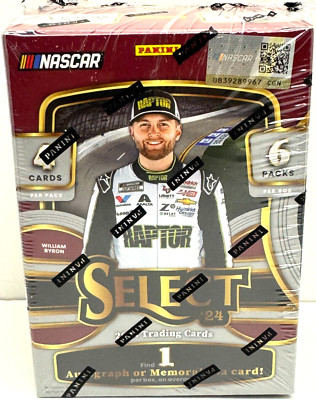  2024 Panini Select Racing Blaster w/24 Cards/Inserts/Exclusives/Gold Flash/etc