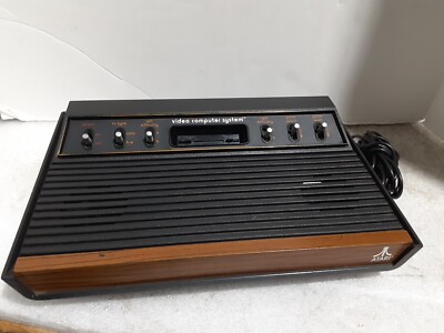 Atari CX-2600 Video Computer System Console Untested For Parts Or Repair Only