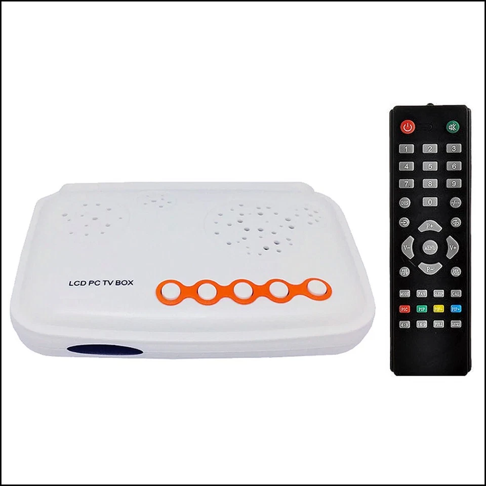 Sintonizador de TV LCD Premium 1920x1200 1080p - Interruptor escalador RF RCA A/V a VGA Foto 3 de 4