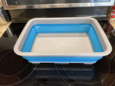 Washbin Wakeman Outdoors Collapsible Multiuse Wash Bin Portable Wash Basin Dish ...