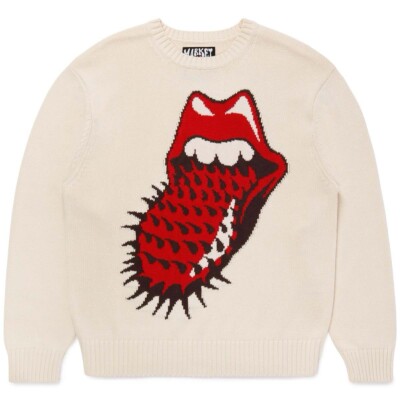 Market x Rolling Stones spiked Logo Sweater