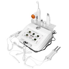  UK Plug 220V 7 IN 1 Beauty Machine Microdermabrasion BIO Hot Cold Hammer Fa