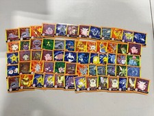 Pokemon Artbox Sticker Lot Nintendo 1998 Vintage Retro Collectible Gengar