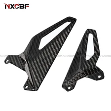 2020-2024 Ducati Panigale V2 Carbon Fiber Rearset Mount Heel Guard Plate Cowl