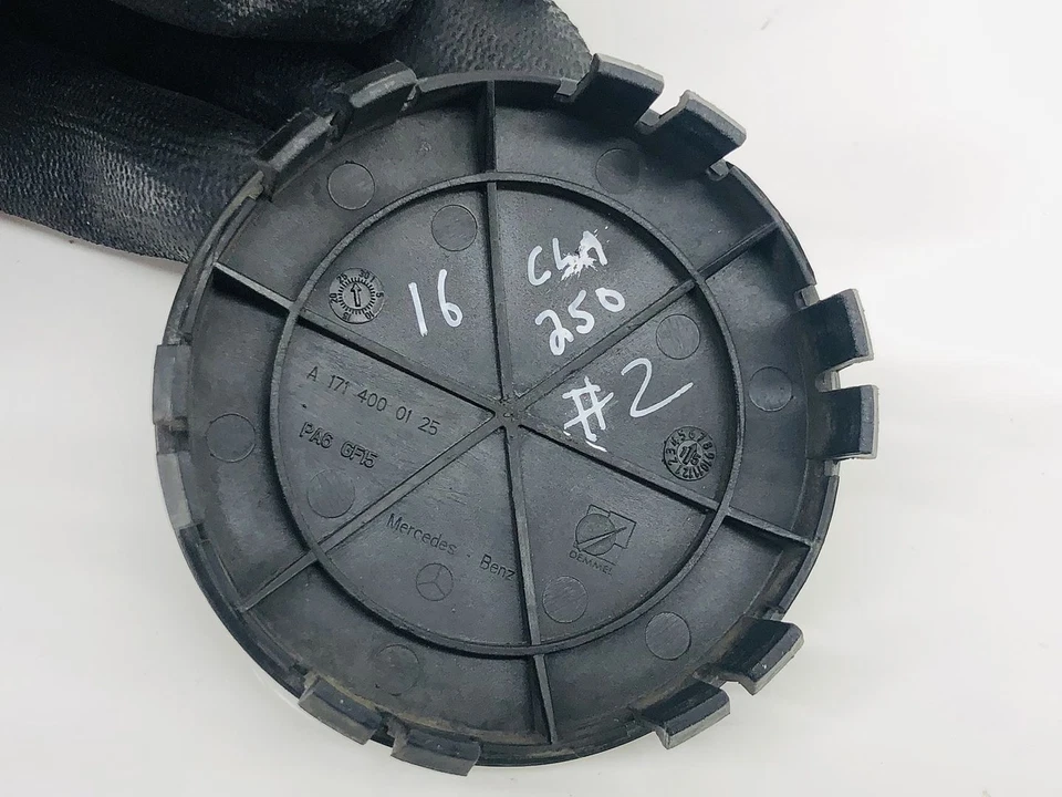 14-17 MERCEDES BENZ CLA250 LLANTA RUEDA RADIOS TAPA CENTRAL BUJE CAVIDAD CUBIERTA OEM Foto 4 de 4