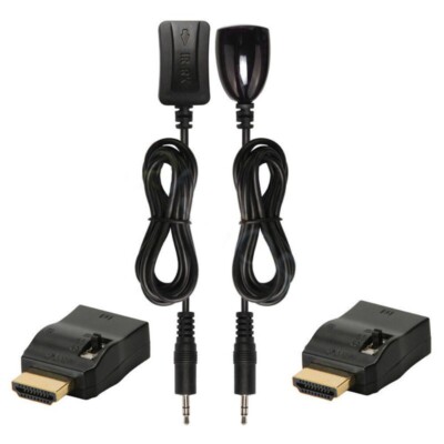 IR Extender Over HDMI-Compatible Remote Control Receiver Transmitter Cable Kit
