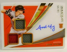 ANDY YOUNG RC /99 AUTO ON CARD RELIC IMMACULATE COLLECTION PANINI 2021