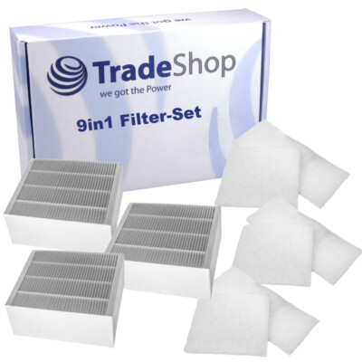 Filter-Set (3x Pollen-, 3x Zuluft-, 3x Abluftfilter) ersetzt Vallox 2505