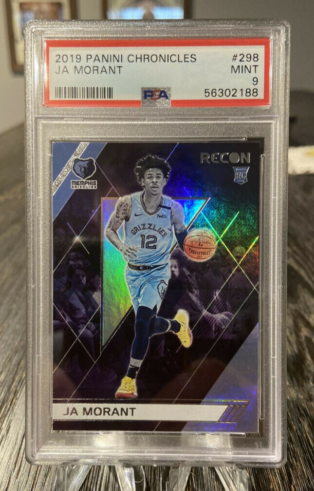 2019 Panini Chronicles #298 Ja Morant RC Recon PSA 9 Grizzlies