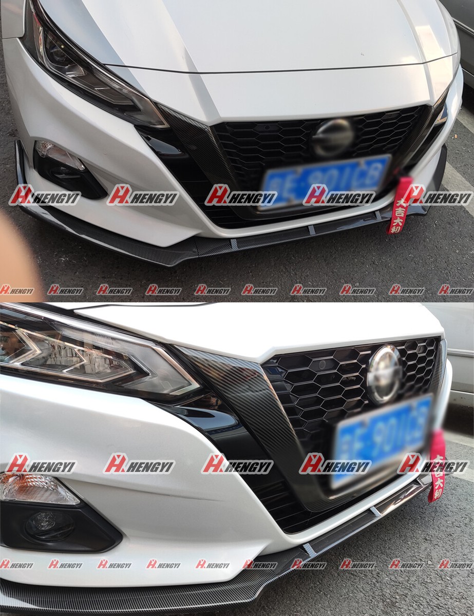 FOR 2019-2022 Nissan Altima Front Lip + Side Skirt + Rear Splitter