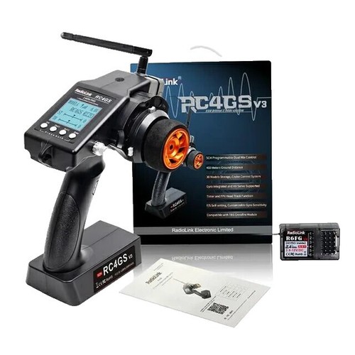 Radiolink RC8X 8CH 2.4G RC Transmitter w/R8FG R4FGM Gyro Receiver