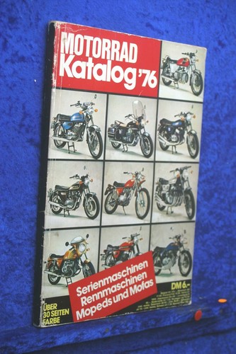 Catálogo de motocicletas n.o 6 (f) 1976 - Imagen 3 de 4
