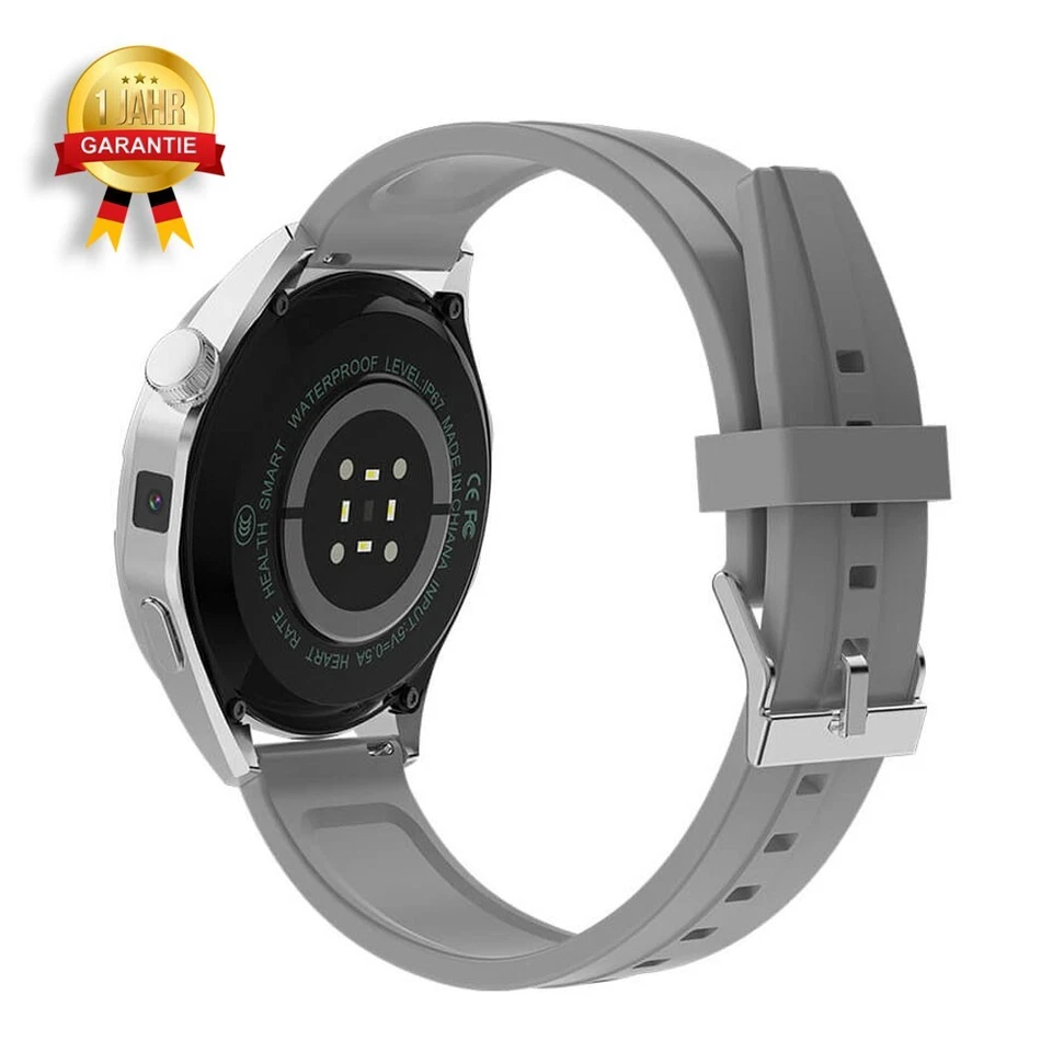 Smartwatch mit 4G/5G-SIM-Karten Unterstützung, hochauflösender Fernfoto - Bild 3 von 4