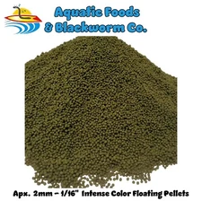 2mm Intense Color Baby Koi & Pond Floating Pellets