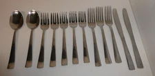 Oneida AVERY Flatware Misc. 12 Piece Stainless Forks Knives Spoons