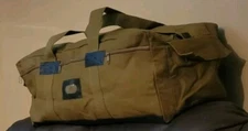 Israeli IDF Style Tactical Canvas Duffle Carry Bag Brooklyn Armed Forces Nwt OD