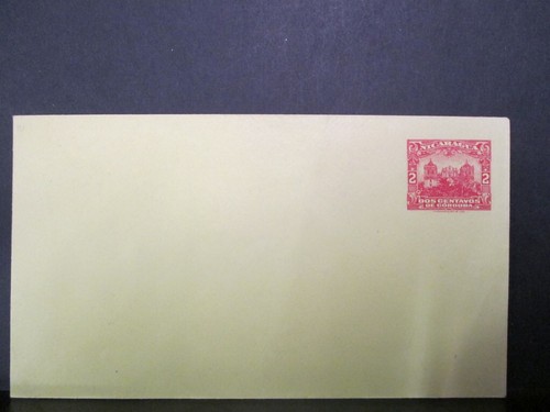 Nicaragua Stationery, Early Envelope, Unused, #juh