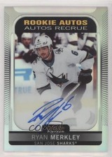 2021-22 O-Pee-Chee Platinum Rookie Auto Rainbow Ryan Merkley #R-RM Auto oi5
