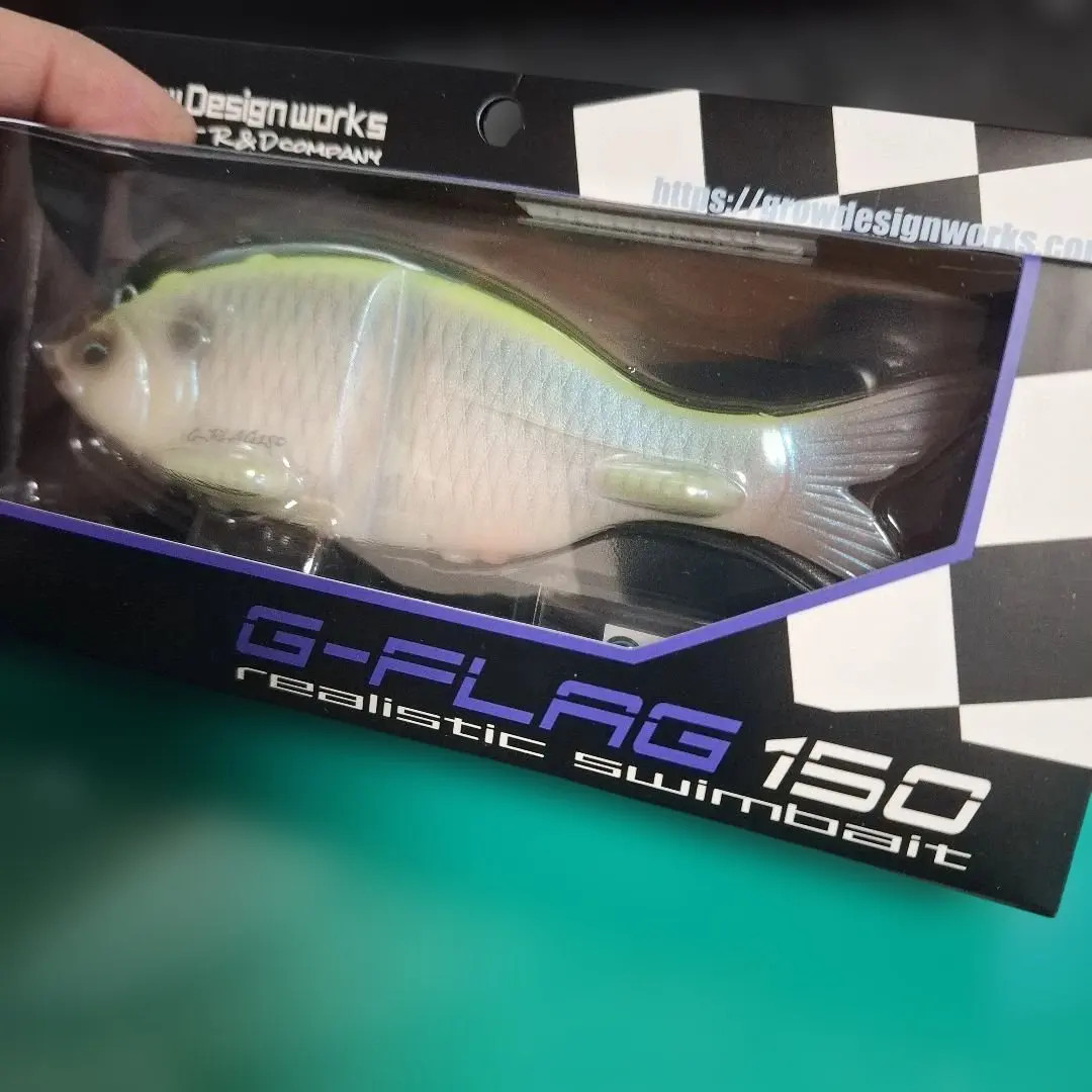 Grow Design works G-FLAG 150 #222 ICE PYTHON2 Floating Swimbait