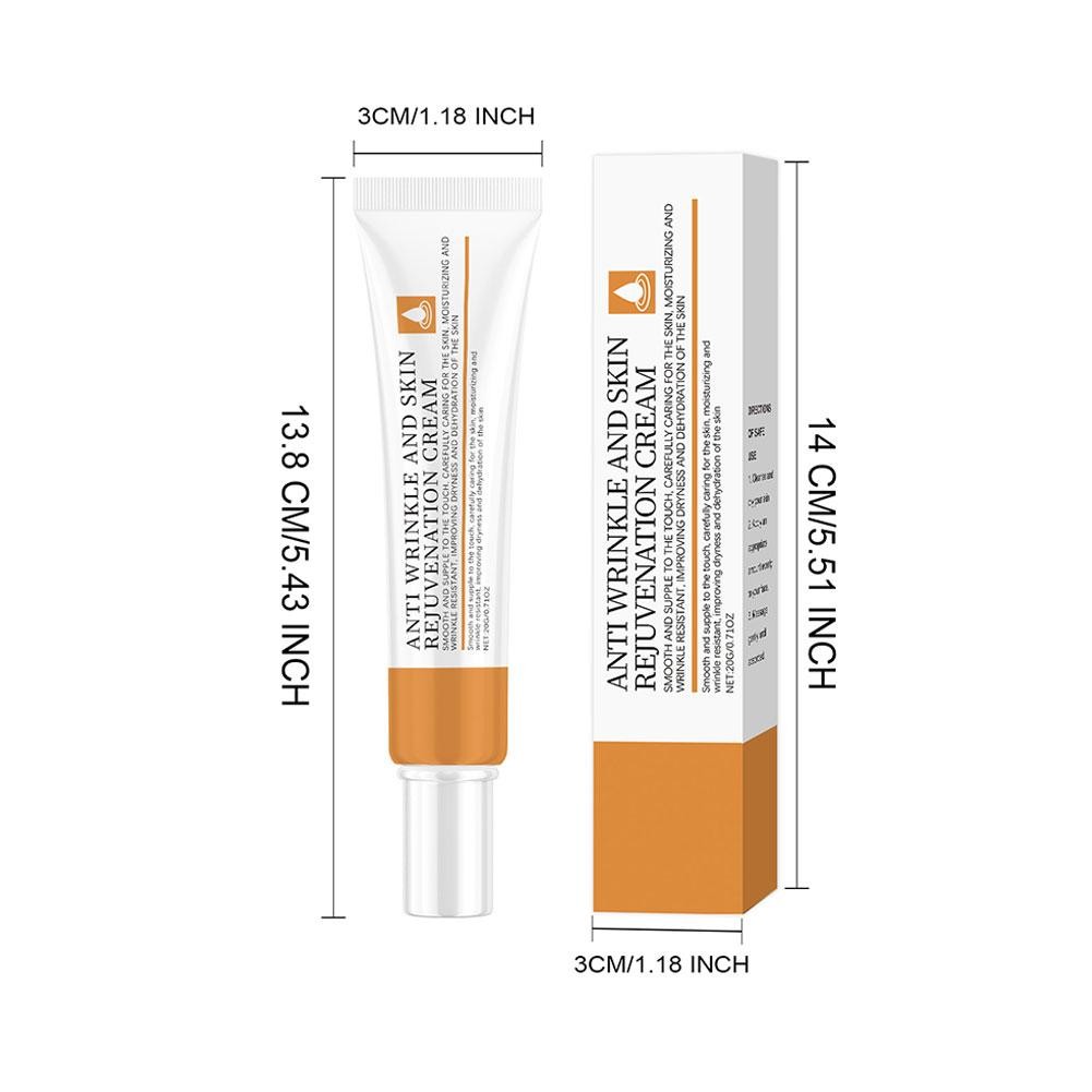 Anti Wrinkle and Skin Rejuvenation Cream Moisturizing and Light Wrinkles 20g--