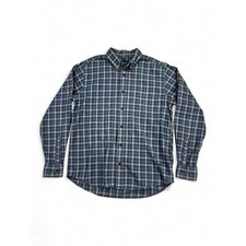 Eddie Bauer Men's Relaxed Plaid Button-Down Shirt M