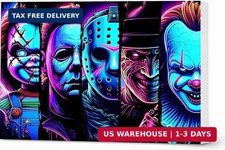 Horror Diamond Art Kits for Adults,Halloween 5D Diamond Painting Kits for Adults