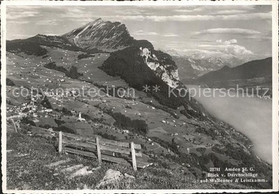 Amden Walensee SG Wallensee Leistkamm