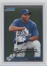 2010 Bowman Chrome Prospects Pedro Baez #BCP190 0l1