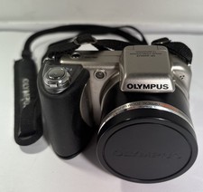 Olympus SP-600UZ 15X Zoom 12MP Digital Camera W/ Strap 128 mb Memory Card