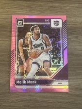 2024-25 Donruss Optic Malik Monk #17 Pink Hyper Prizm